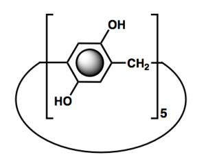 柱[5]芳烃结构