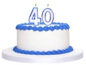 道尔顿交易40岁生日蛋糕