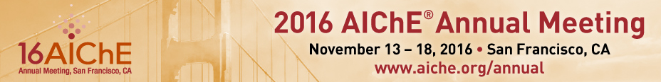 2016 AIChE的年度会议
