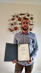 尤金尼奥·因德里戈获得化学科学海报奖证书新利手机客户端